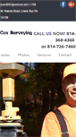 Mobile Screenshot of coxsurveying.net